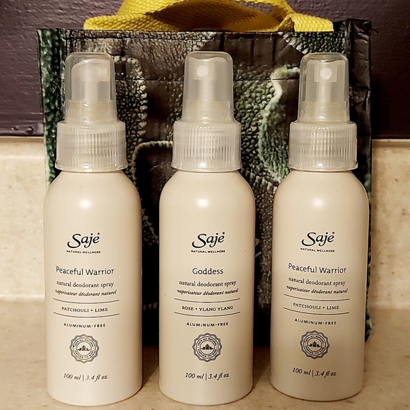 Saje Bath & Body 3 Saje Natural Deodorant Spray 2 Peaceful Warrior